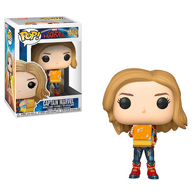 Captain Marvel Pop! Vinyl Figure Captain Marvel Holding Lunchbox [444] - Fugitive Toys