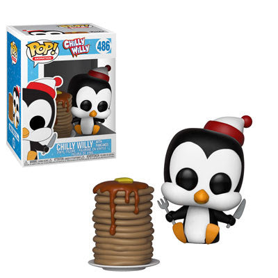 Chilly Willy Pop! Vinyl Figure Chilly Willy with Pancakes [486] - Fugitive Toys