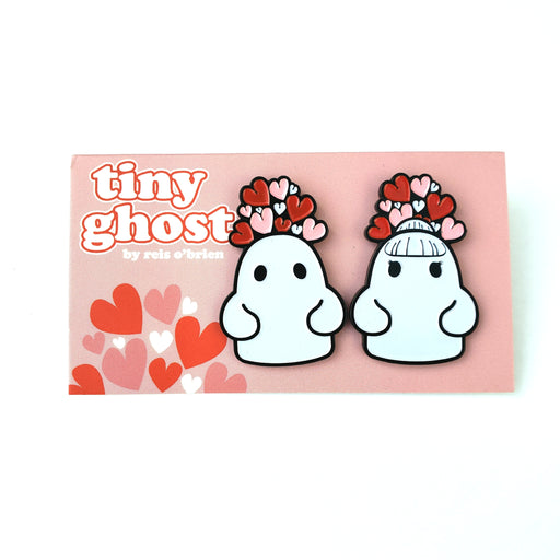 Bimtoy Tiny Ghost Pins [Valentines 2 Pack] [LE200] - Fugitive Toys