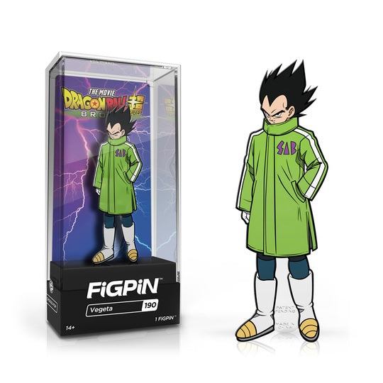 Dragon Ball Super: Broly FiGPiN Enamel Pin Vegeta [190] - Fugitive Toys