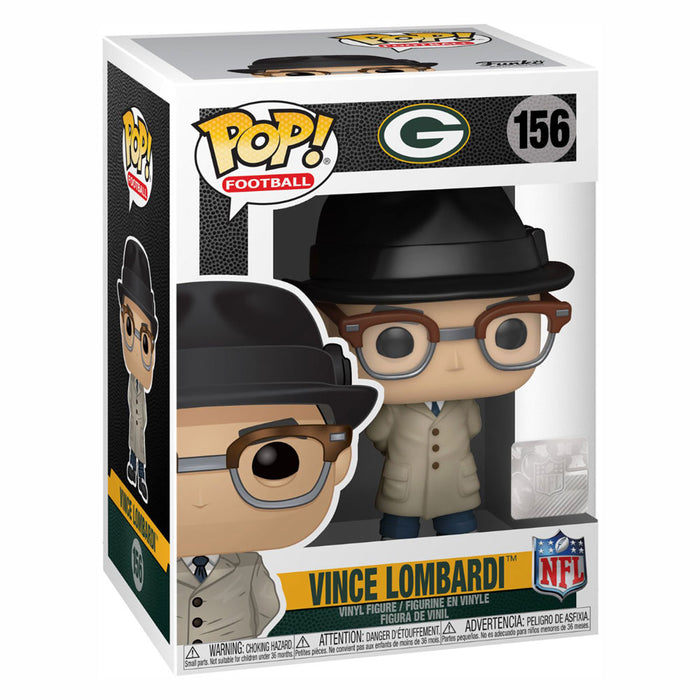 NFL Legends Pop! Vinyl Figure Vince Lombardi (Packers) [156] - Fugitive Toys