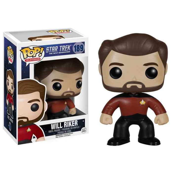 Star Trek The Next Generation Pop! Vinyl Figure Will Riker - Fugitive Toys