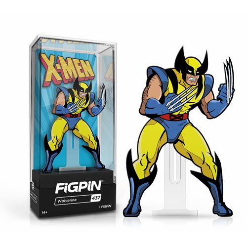 Marvel X-Men: FiGPiN Enamel Pin Wolverine [437] - Fugitive Toys