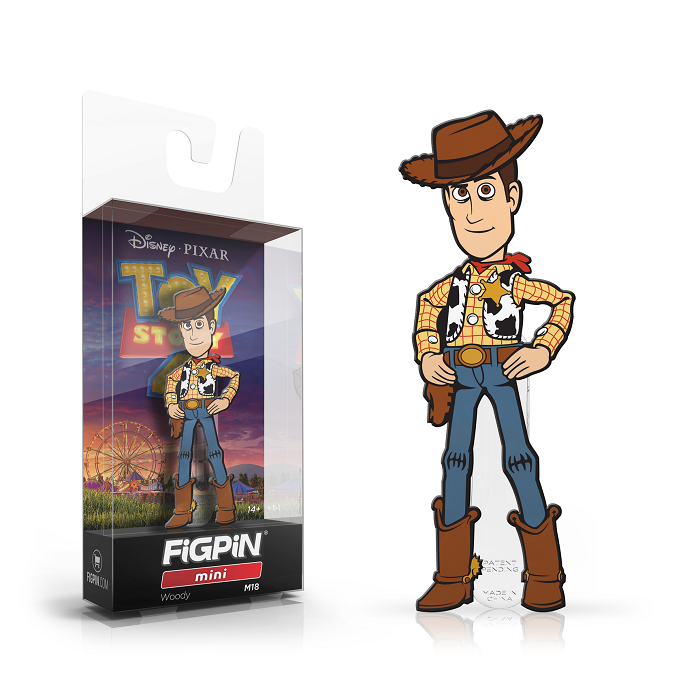 Toy Story 4: FiGPiN Mini Enamel Pin Woody [M18] - Fugitive Toys