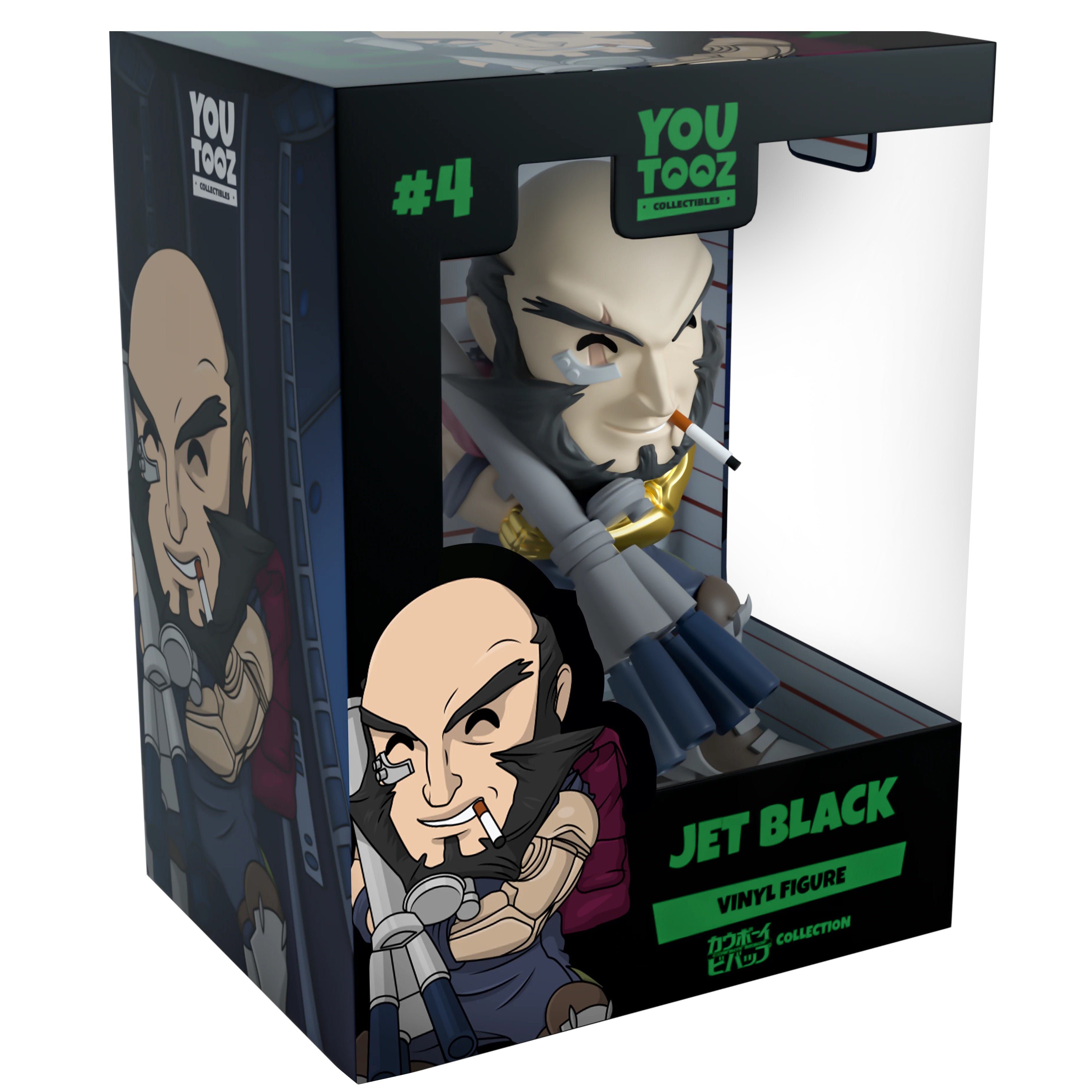Youtooz Cowboy Bebop Vinyl Figure Jet Black [4] - Fugitive Toys