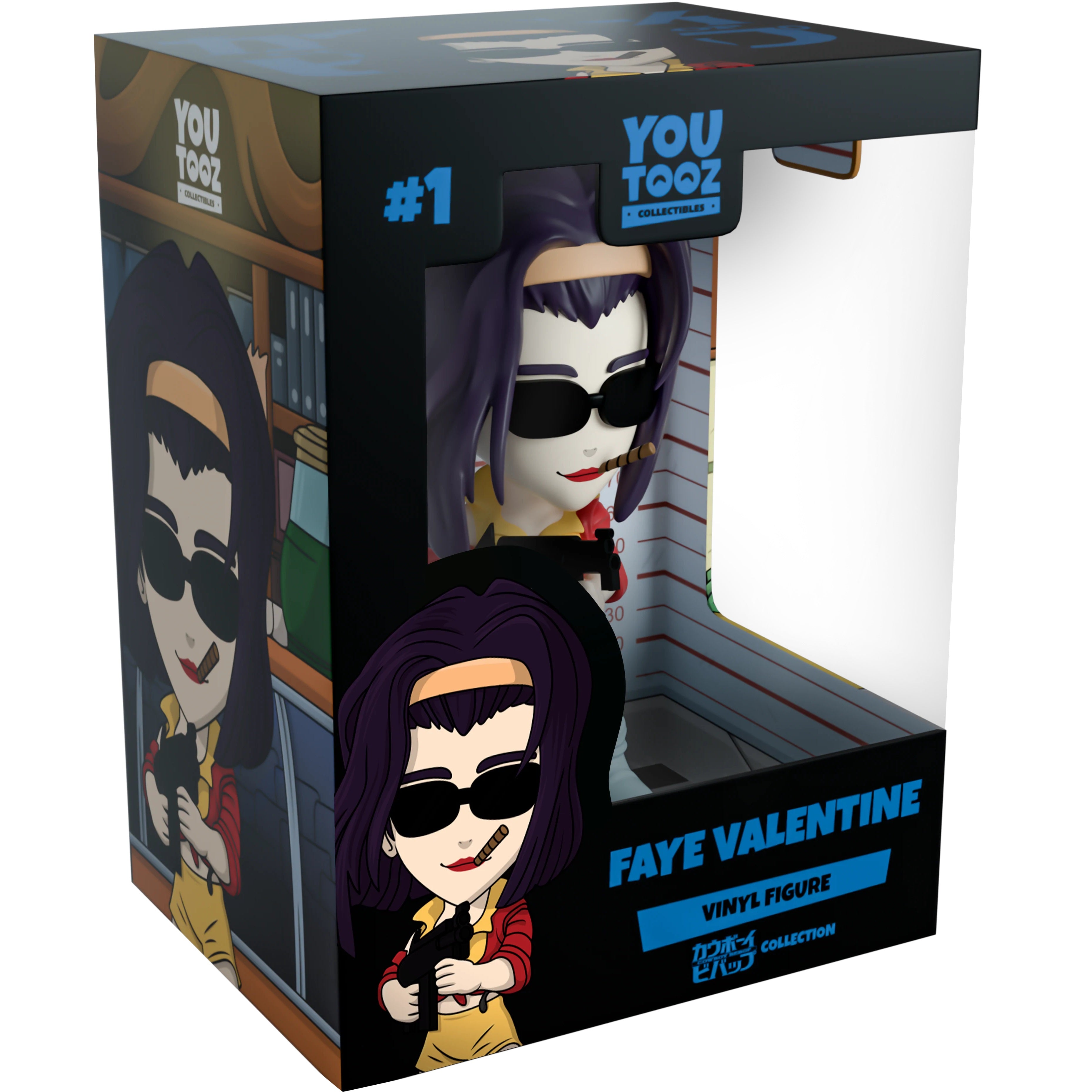 Youtooz Cowboy Bebop Vinyl Figure Faye Valentine [1] - Fugitive Toys