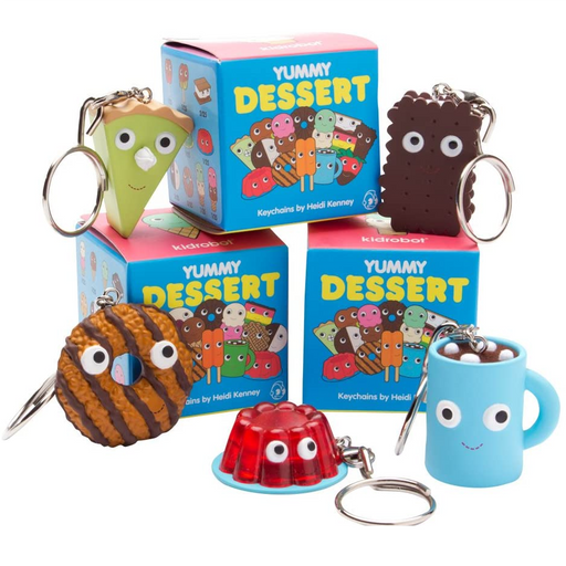 Kidrobot Yummy Dessert Keychain (1 Blind Box) - Fugitive Toys